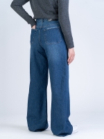شلوار جین بگ قد 115 دمپا کات کد 22390 - Image 2