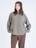 شومیز پارچه ای اوشن سبز کد 22435