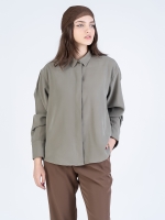 شومیز پارچه ای اوشن سبز کد 22435 - Image 4