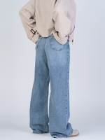 شلوار جین بگ قد 110 کد 22439 - Image 2