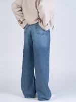 شلوار جین بگ قد 110 کد 22444 - Image 2