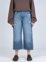شلوار جین بگ قد 90 کد 22449 - Image 2