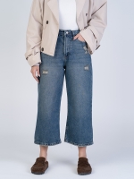 شلوار جین بگ قد 90 کد 22458 - Image 2
