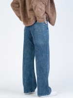 شلوار جین بگ قد 110 کد 22465 - Image 2