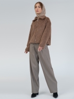 شلوار پارچه ای واید لگ قد 110 گاباردین کد 2500 - Image 4