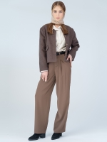 شلوار پارچه ای واید لگ قد 110 گلکسی کد 2527