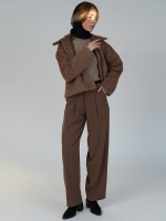 شلوار پارچه ای واید لگ قد 110 گلکسی کد 2528 - Image 3