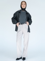 شلوار پارچه ای واید لگ قد 110 گلکسی کد 2532