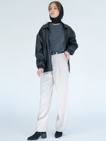 شلوار پارچه ای واید لگ قد 110 گلکسی کد 2532 - Image 8