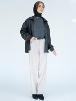 شلوار پارچه ای واید لگ قد 110 گلکسی کد 2532 - Image 9