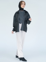 شلوار پارچه ای واید لگ قد 110 گلکسی کد 2532 - Image 10