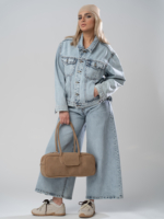 شلوار جین فول بگ قد 90 کد 20623 - Image 3