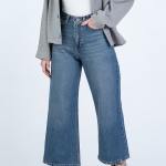 شلوار جین بگ قد 90 کد 20635