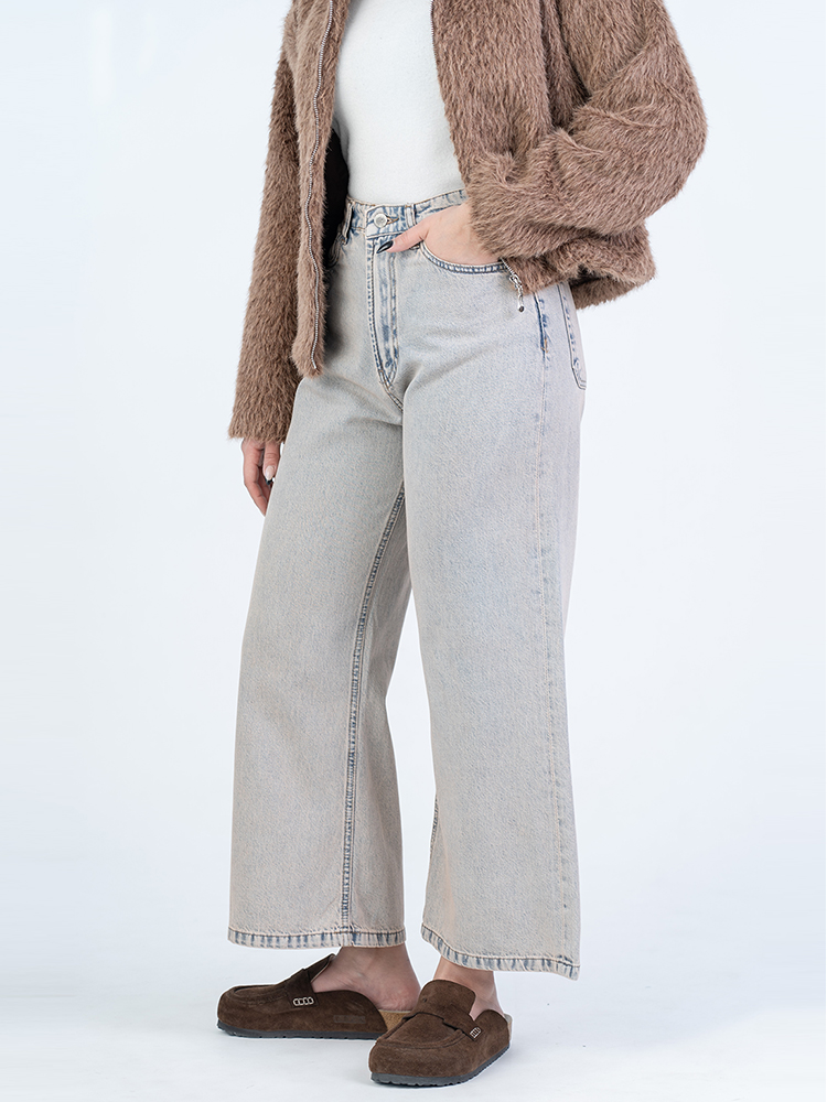 20868 (2) شلوار جین بگ قد 90 کد 20868 - Image 1