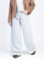 شلوار جین واید لگ قد 110 کد 20997