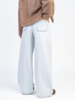 شلوار جین واید لگ قد 110 کد 20997 - Image 2