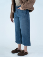 شلوار جین بگ قد 90 کد 21823 - Image 2