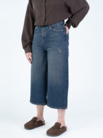 شلوار جین کراپ واید لگ قد 85 کد 21922 - Image 2