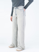 شلوار جین بگ قد 115 دمپا کات کد 21947 - Image 3