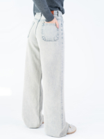 شلوار جین بگ قد 115 دمپا کات کد 21947 - Image 2