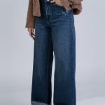 مشاهده شلوار جین بگ قد 115 دمپا کات کد 22082