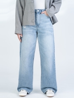 شلوار جین بگ قد 110 کد 22373 - Image 3