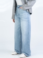 شلوار جین بگ قد 110 کد 22373