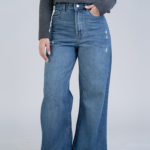 شلوار جین بگ قد 110 کد 22375