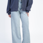 شلوار جین بگ قد 115 دمپا کات کد 22381