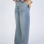 شلوار جین بگ قد 115 دمپا کات کد 22384