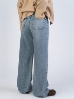 شلوار جین بگ قد 115 دمپا کات کد 22384 - Image 2
