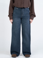 شلوار جین بگ قد 115 دمپا کات کد 22387 - Image 3