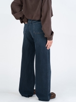 شلوار جین بگ قد 115 دمپا کات کد 22387 - Image 2