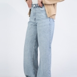 شلوار جین بگ قد 115 دمپا کات کد 22388