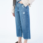 شلوار جین بگ قد 90 کد 22452