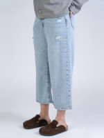 شلوار جین بگ قد 90 کد 22455 - Image 2