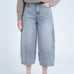 شلوار جین کراپ بالن قد 90 کد 22474