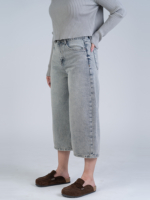 شلوار جین کراپ واید لگ قد 85 کد 22482