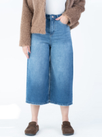 شلوار جین کراپ واید لگ قد 85 کد 22485 - Image 2