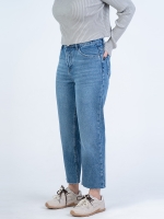 شلوار جین استریت قد 90 دمپا کات کد 22492 - Image 2