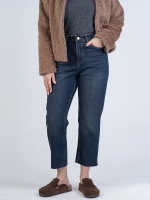 شلوار جین استریت قد 90 دمپا کات کد 22494