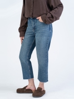 شلوار جین استریت قد 90 دمپا کات کد 22497 - Image 2