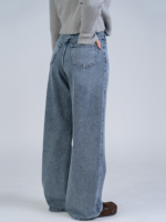 شلوار جین بگ قد 110 کد 22513 - Image 2