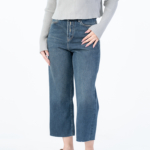 شلوار جین رگولار قد 90 دمپا کات کد 22517