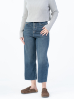 شلوار جین رگولار قد 90 دمپا کات کد 22517