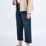 شلوار جین رگولار قد 90 دمپا کات کد 22518