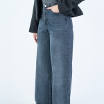 شلوار جین بگ قد 115 دمپا کات کد 22549