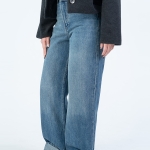 شلوار جین بگ قد 115 دمپا کات کد 22551