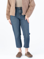 شلوار جین استریت قد 90 دمپا کات کد 22555