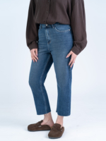 شلوار جین استریت قد 90 دمپا کات کد 22559 - Image 2